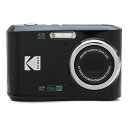 20位：デジタルカメラ PIXPRO FriendlyZoom FZ45 Kodak コダック 4倍光学ズーム 1600万画素 フルHD(1080p)動画撮影 アルカリ乾電池対応モデル ブラック FZ45BK2A ◆宅