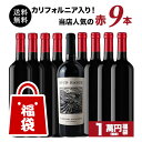21位：【送料無料】SALE「福袋」カリフォルニア入り！当店人気の赤ワイン9本福袋 送料無料 赤ワインセット