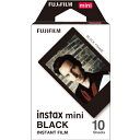 16位：FUJIFILM（フジフィルム）　チェキフィルム　ブラックフレーム INSTAX MINI BLACK FRAME WW 1