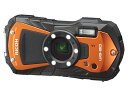 18位：-新品- RICOH WG-80 オレンジ 防水デジタルカメラ