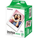 6位：INSTAXMINIJP2 富士フイルム インスタントカラーフィルム instax mini　2パック品（10枚入×2）