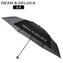 15位：ディーンアンドデルーカ 折り畳み傘（晴雨兼用）ブラック DEAN&DELUCA人気 ロゴ入り おしゃれ シンプル コンパクト 軽量 便利 母の日