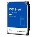 22位：WESTERN DIGITAL WD80EAAZ WD Blue シリーズ [3.5インチSATA HDD (8TB)]