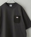 23位：coen SMITH’S(スミス)別注シンプルポケットTシャツ コーエン トップス カットソー・Tシャツ グレー ホワイト ブラック グリーン ブルー ネイビー