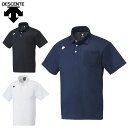 2位：ネコポス デサント 野球 ウエア メンズ 半袖 ポケット付き ポロシャツ DTM4601B DESCENTE 吸汗 速乾 チーム 部活 スポーツウエア