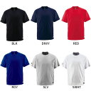 22位：デサント メンズ ベースボールシャツ DB-200 半袖Tシャツ トップス 野球ウェア ホワイト 白 ブラック 黒 ネイビー ブルー レッド 青 赤 シルバー 送料無料 DESCENTE DB200