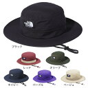 33位：ノースフェイス（THE NORTH FACE）（メンズ）帽子 ハット ホライズンハット NN02336 春 紫外線対策 UVカット 紐付き帽子 サイズ調整 アウトドア