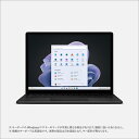 22位：Microsoft（マイクロソフト） 13.5インチ Surface Laptop 5（Core i5/ 16GB/ 256GB SSD）ブラック（メタル素材） S0P-00001