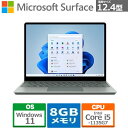 25位：ノートパソコン 新品 マイクロソフト Surface Laptop Go 2 8QC-00032 12.4インチ Core i5 1135G7 SSD128GB メモリ8GB Windows 11 Office 指紋認証 駆動時間13.5時間 Webカメラ 日本語キーボード セージ