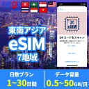 51位：eSIM 東南アジア7地域 香港 マカオ インドネシア マレーシア タイ シンガポール ベトナム 1GB 3GB 5GB 10GB 50GB 高速 データ通信専用 1日間 3日間 5日間 7日間 10日間 15日間 20日間 30日間 プリペイドeSIM メール納品 simカード 留学 出張