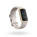 66位：【在庫限り】Fitbit Charge 5、Soft Gold/Lunar White、FRCJK 健康管理トラッカー【Suica対応】