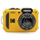 7位：コダック kodak コンパクトデジタルカメラ PIXPRO WPZ2 防水 防塵 耐衝撃 CALSモード イエロー