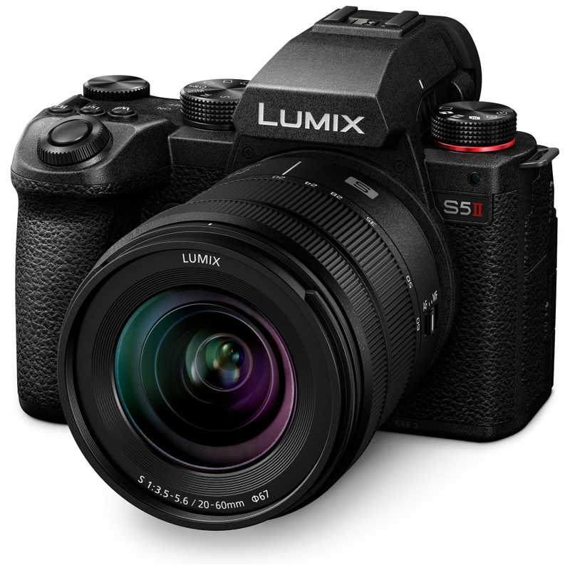 パナソニック　Panasonic　ミラーレス一眼カメラ　LUMIX S5II 標準ズームレンズキット DC-S5M2K ブラック