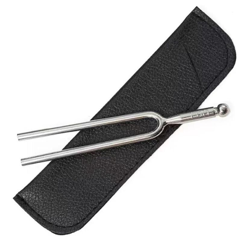 音叉 収納袋付き 音叉の傷を防ぐ 440Hz音叉 チューナー チューニング・フォーク 耐久性 バイオリン ギター 音合わせ 弦楽器 楽器用 コンパクト 持ち運び便利 Frenflu