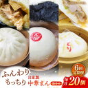 【ふるさと納税】【全6回定期便】中華まん詰合せ（豚まん8個、あんまん4個、鳥まん8個）20個入り【SUEHIRO】[AKAS031]