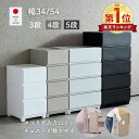 コロ脚 中が透けない 壁付き チェスト スリム/ワイド 幅34/54 奥行41.5/41.7 高さ66.1/86.1/106.1cm 衣装ケース 収納ケース プラスチック 引き出し 洗面所 収納 子供部屋 クローゼット 隠す収納 ランドリーチェスト 壁付きチェスト 日本製 【送料無料】
